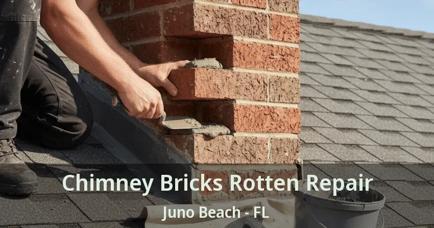 Chimney Bricks Rotten Repair Juno Beach - FL