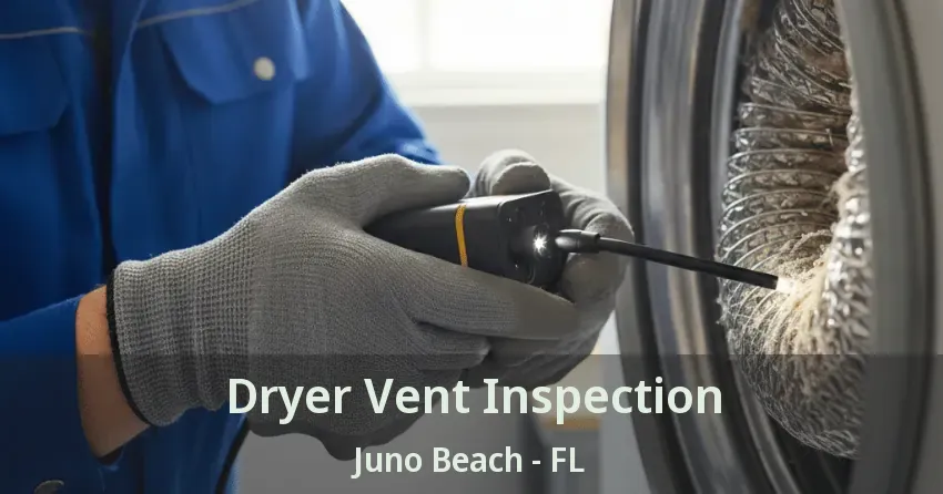 Dryer Vent Inspection Juno Beach - FL