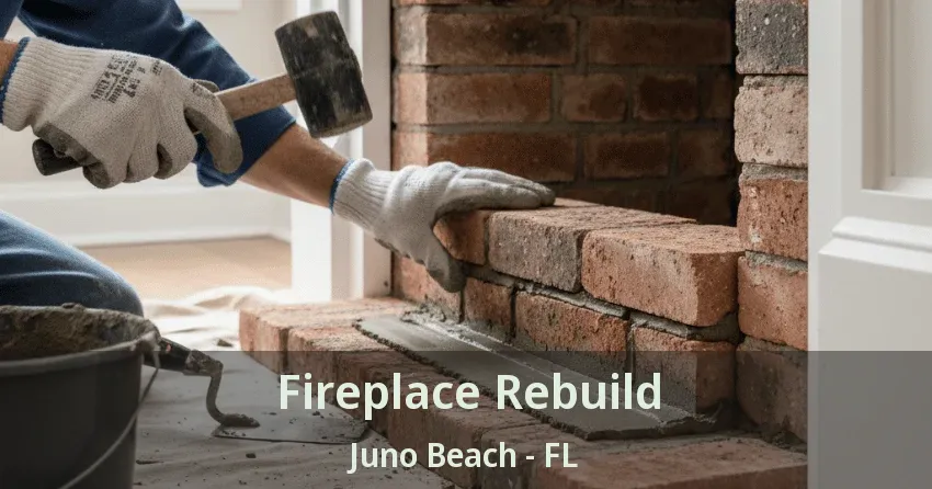Fireplace Rebuild Juno Beach - FL
