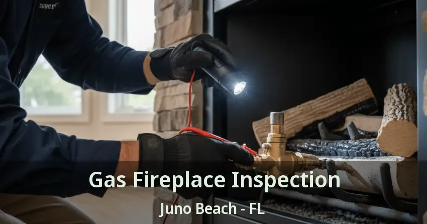 Gas Fireplace Inspection Juno Beach - FL