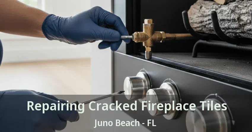 Repairing Cracked Fireplace Tiles Juno Beach - FL