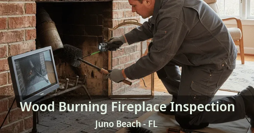 Wood Burning Fireplace Inspection Juno Beach - FL Wood Burning Fireplace Inspection Juno Beach - FL